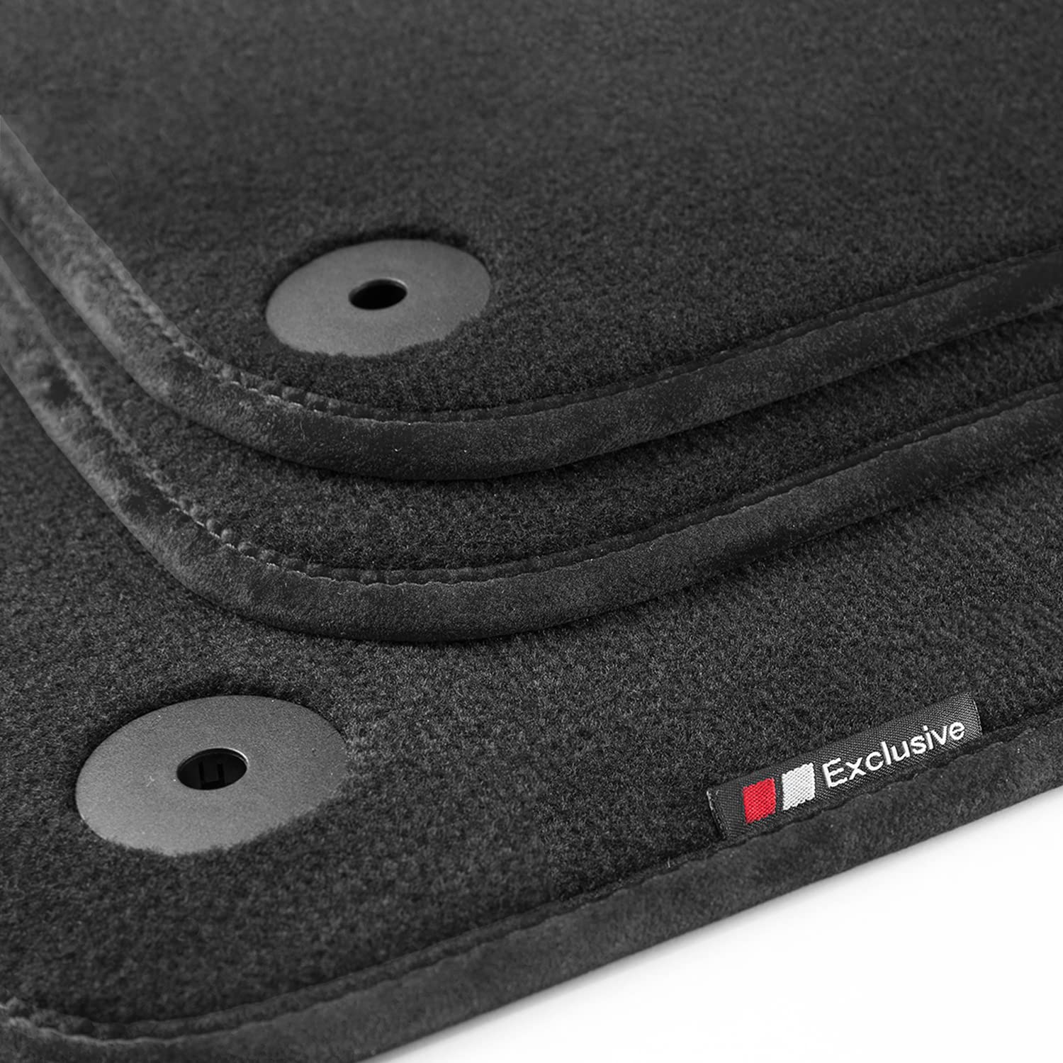 tuning-art LX315 Luxury-Line Fußmatten passend für Audi A4 B8 8K Avant Limo 2008-2015, Bandeinfassung:Schwarz tuning-art LX315 Luxury-Line Fußmatten passend für Audi A4 B8 8K Avant Limo 2008-2015, Bandeinfassung:Schwarz von tuning-art