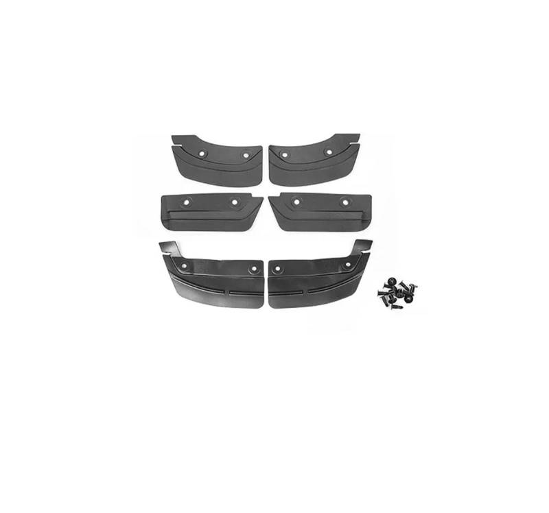 Auto Schmutzlappen Für Tesla Für Modell 3 Für Modell Für Y Unsichtbare Auto Schlamm Kotflügel Hinterrad Schlamm Flaps Splash Guards Zubehör Auto Kotflügel(D) von tusgt