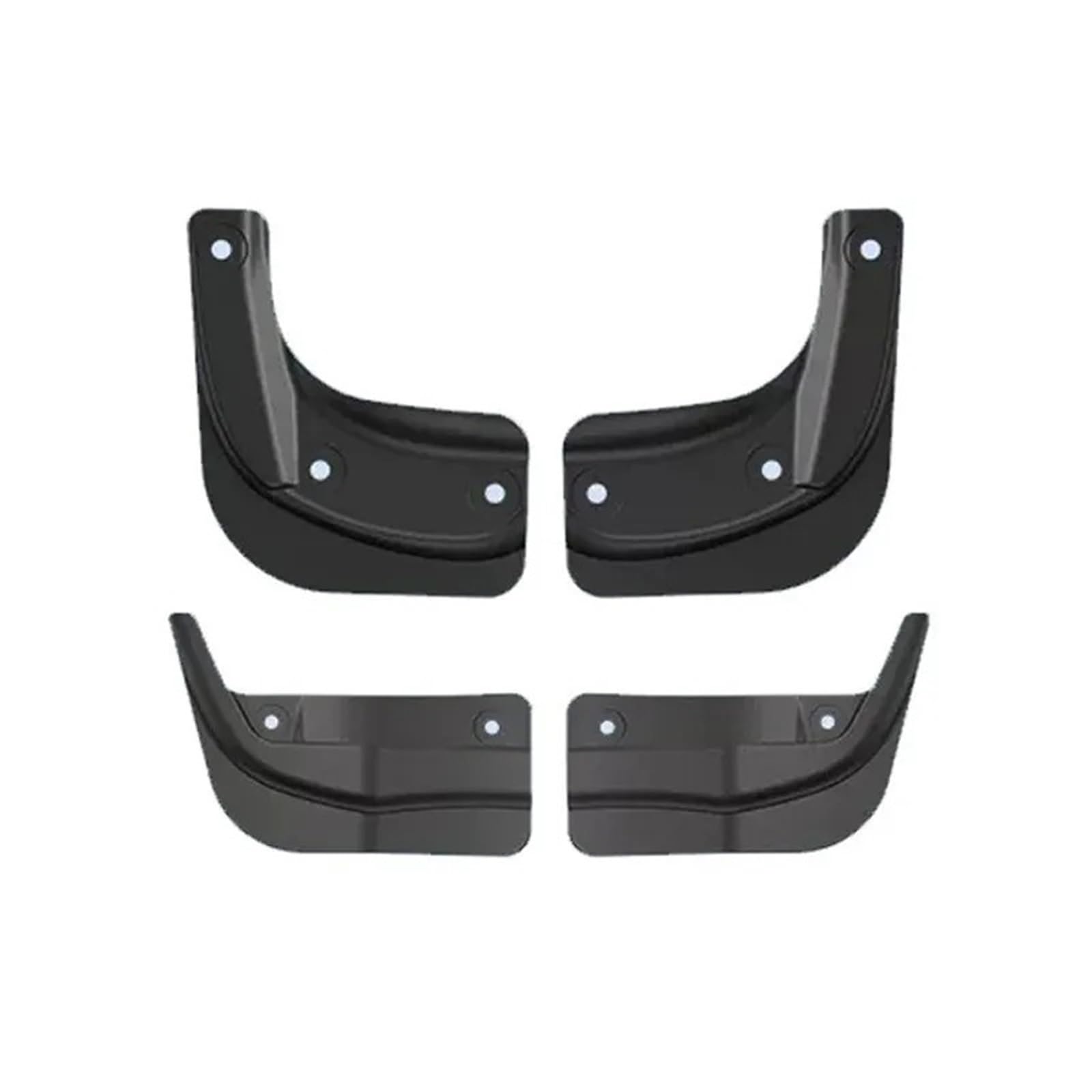 Auto Schmutzlappen Für Tesla Für Modell 3 Für Y Kotflügel Design Kotflügel Anti-Schnee Anti-Sand Splash Guard Protector Auto Kotflügel(24 A) von tusgt