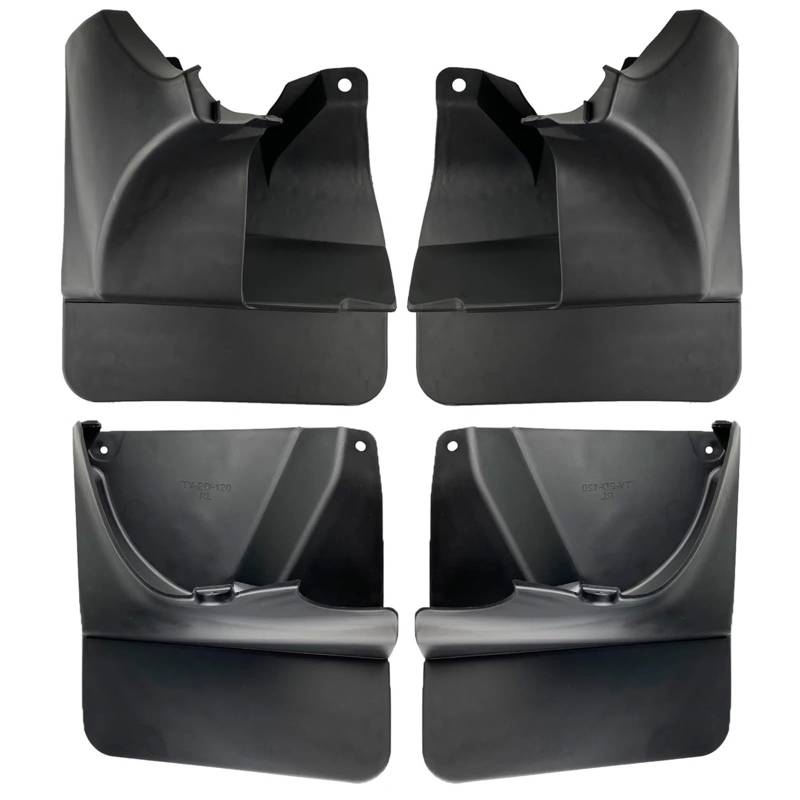 Auto Schmutzlappen Für Toyota Für Land Für Cruiser Für Prado FJ120 2003-2009 Spritzschutz Kotflügel Vorne Hinten Kotflügel Auto Kotflügel(Front Rear) von tusgt