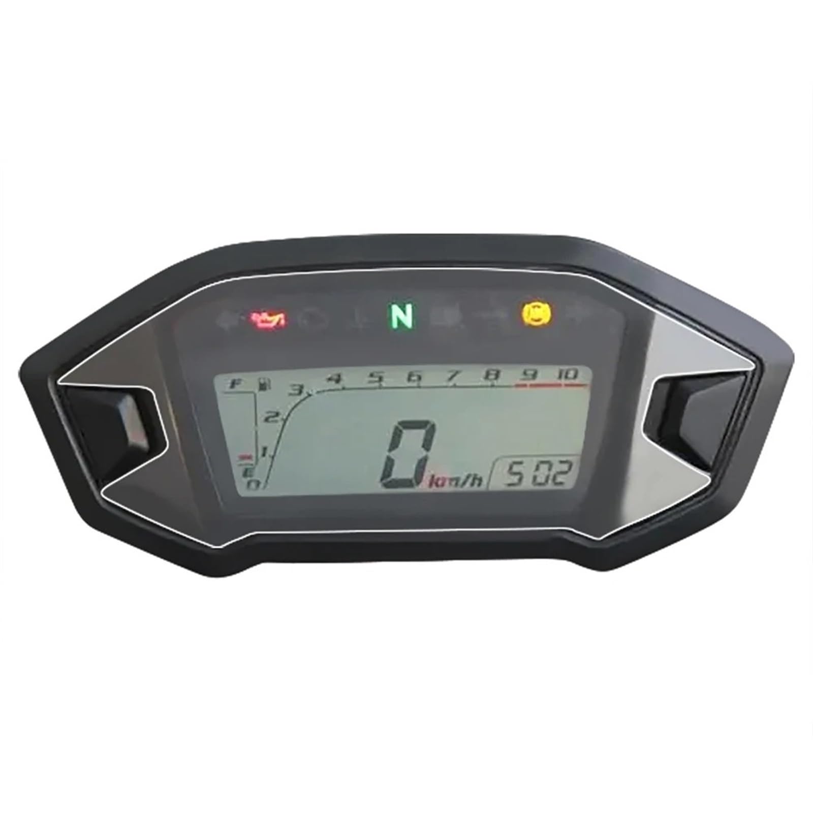 Für CBR500R Für CBR500F Für CBR500X Für CRF250L Für CRF250 Für Rallye Für MSX125 Motorrad-Armaturenbrett-Displayschutzfolie Tachometer-Schutzfolie Dashboard Displayschutzfolie Motorrad(4 pcs) von tusgt
