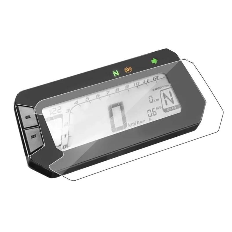 Für CRF250L Für CRF300L Für GROM Für MSX 125 Für CRF 250 L 300L 300 Für Rally 2021 2022 Instrumentenschutzfolie Armaturenbrett-Displayschutzfolie Dashboard Displayschutzfolie Motorrad(2 Kit) von tusgt