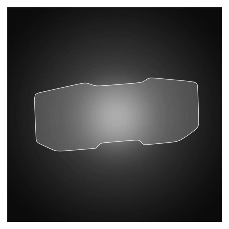 Für Ducati Für Hypermotard 698 Für Hypermotard 698 2024 Motorrad Instrument Cluster Scratch Film Schutz Tacho Screen Schutz Dashboard Displayschutzfolie Motorrad(2 PCS Transparent) von tusgt
