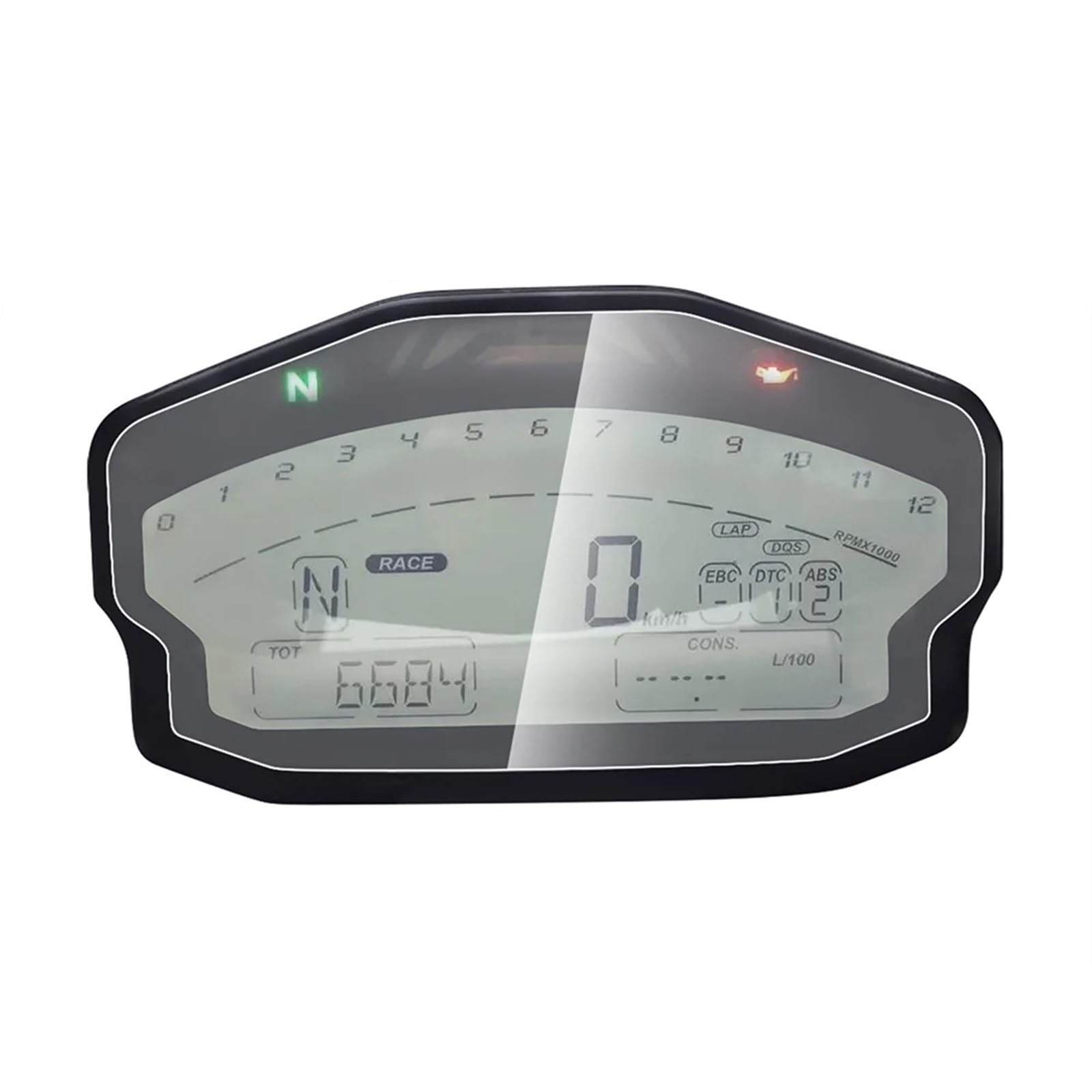 Für Ducati Für Panigale 899 959 1199 1299 Motorrad Instrument Cluster Kratzschutz Film Dashboard Screen Protector Dashboard Displayschutzfolie Motorrad(4 pcs) von tusgt