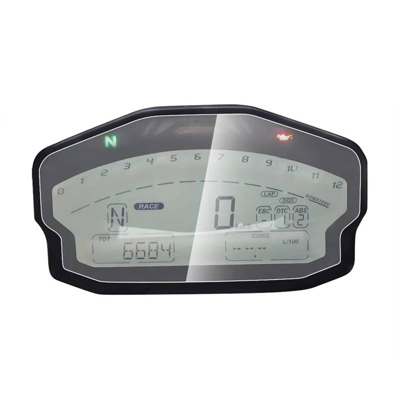 Für Ducati Für Panigale 899 959 1199 1299 Motorrad Instrument Cluster Kratzschutz Film Dashboard Screen Protector Dashboard Displayschutzfolie Motorrad(4 pcs) von tusgt