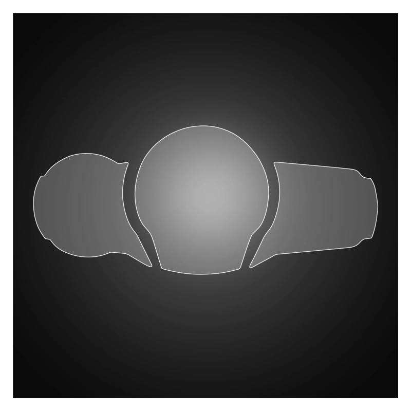 Für FJR 1300 Für FJR1300 2013-2022 Tachometer Scratch Cluster Bildschirm Schutz Instrument Film Dashboard Screen Protector Dashboard Displayschutzfolie Motorrad(4) von tusgt