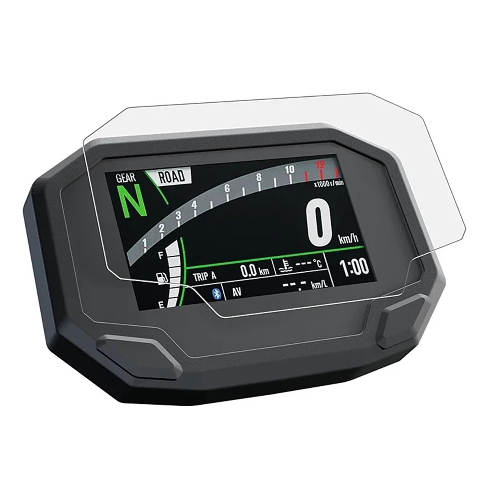 Für Kawasaki Für Ninja 650 Für Z650 Für Z900 2020 2021 2022 2023 Motorrad Scratch Cluster Screen Dashboard Schutz Instrument Film Dashboard Displayschutzfolie Motorrad(Two Sets) von tusgt