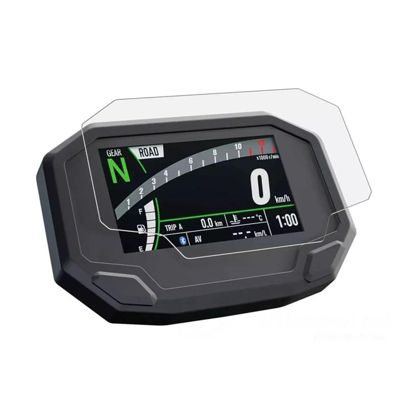 Für Kawasaki Für ZX4R Für ZX4RR Für ZX-4R Für Ninja650 Für Z650 Für Z900 Motorrad-Armaturenbrett-Bildschirm Anti-Kratz-Messfolie Instrumentenfolie Dashboard Displayschutzfolie Motorrad(2Pcs) von tusgt