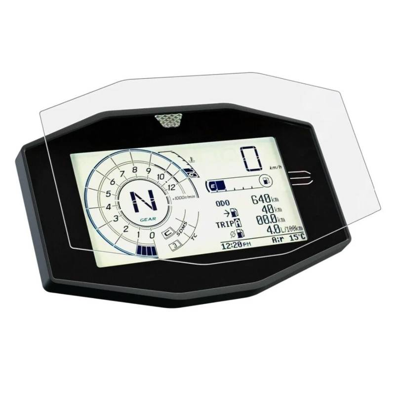 Für Suzuki Für V-Strom 1050/XT 2020 Für GSX-R1000 L7 2017- Motorrad Instrument Cluster Kratzschutz Film Screen Protector Dashboard Displayschutzfolie Motorrad(2pieces) von tusgt