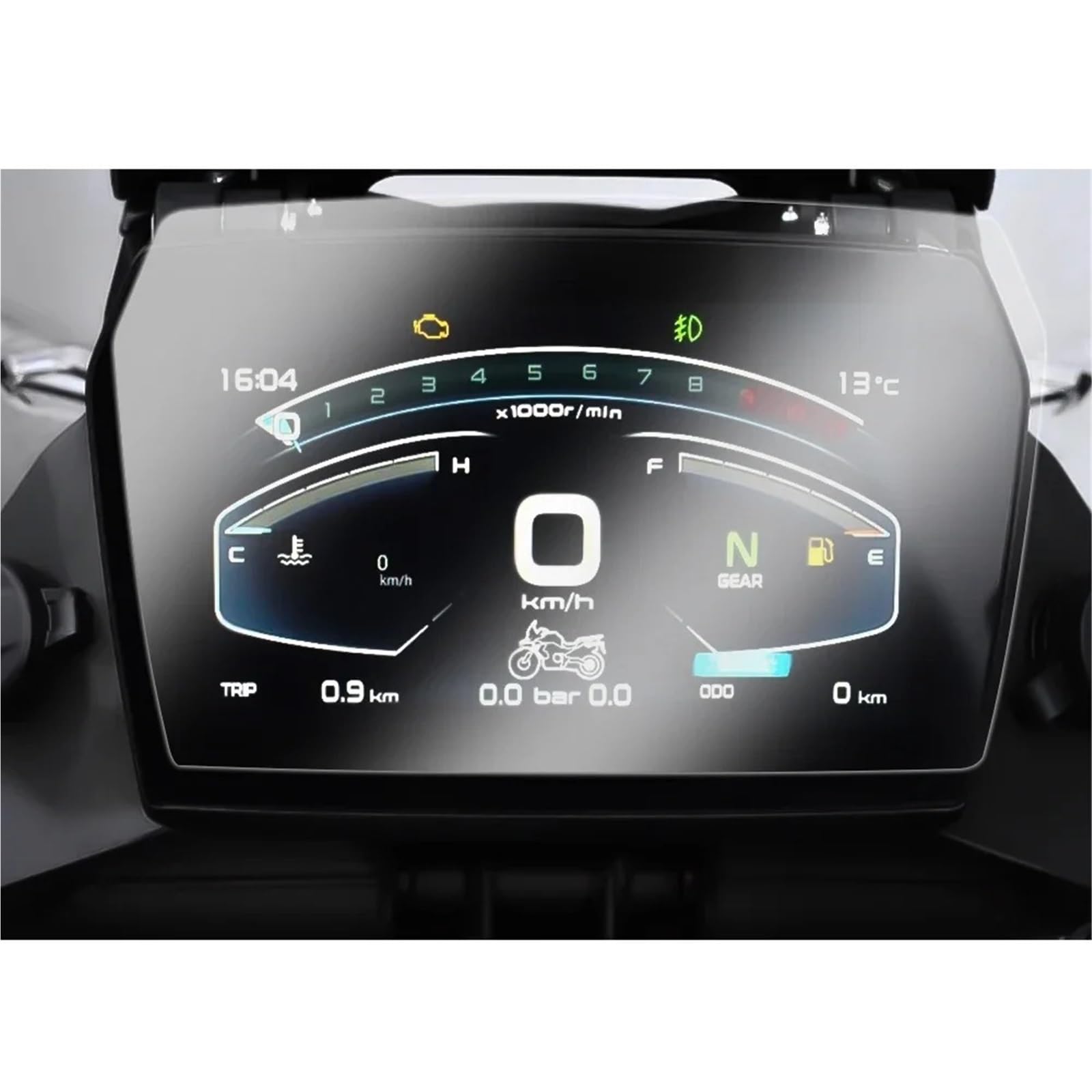 Für VOGE Für Valico Für DS900X Für 900DSX 900 Für DSX Für DSX 900 Instrument Hydrogel Film Gehärtetem Film Display Screen Anti-Scratch Film Dashboard Displayschutzfolie Motorrad(Hydrogel Film) von tusgt