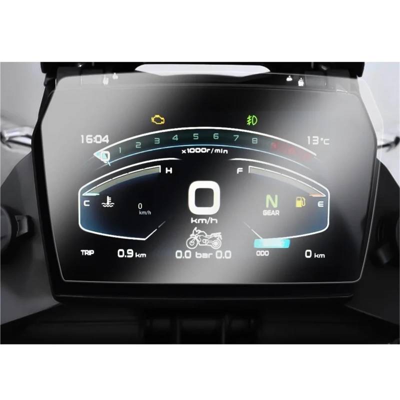 Für VOGE Für Valico Für DS900X Für 900DSX 900 Für DSX Für DSX 900 Instrument Hydrogel Film Gehärtetem Film Display Screen Anti-Scratch Film Dashboard Displayschutzfolie Motorrad(Hydrogel Film) von tusgt
