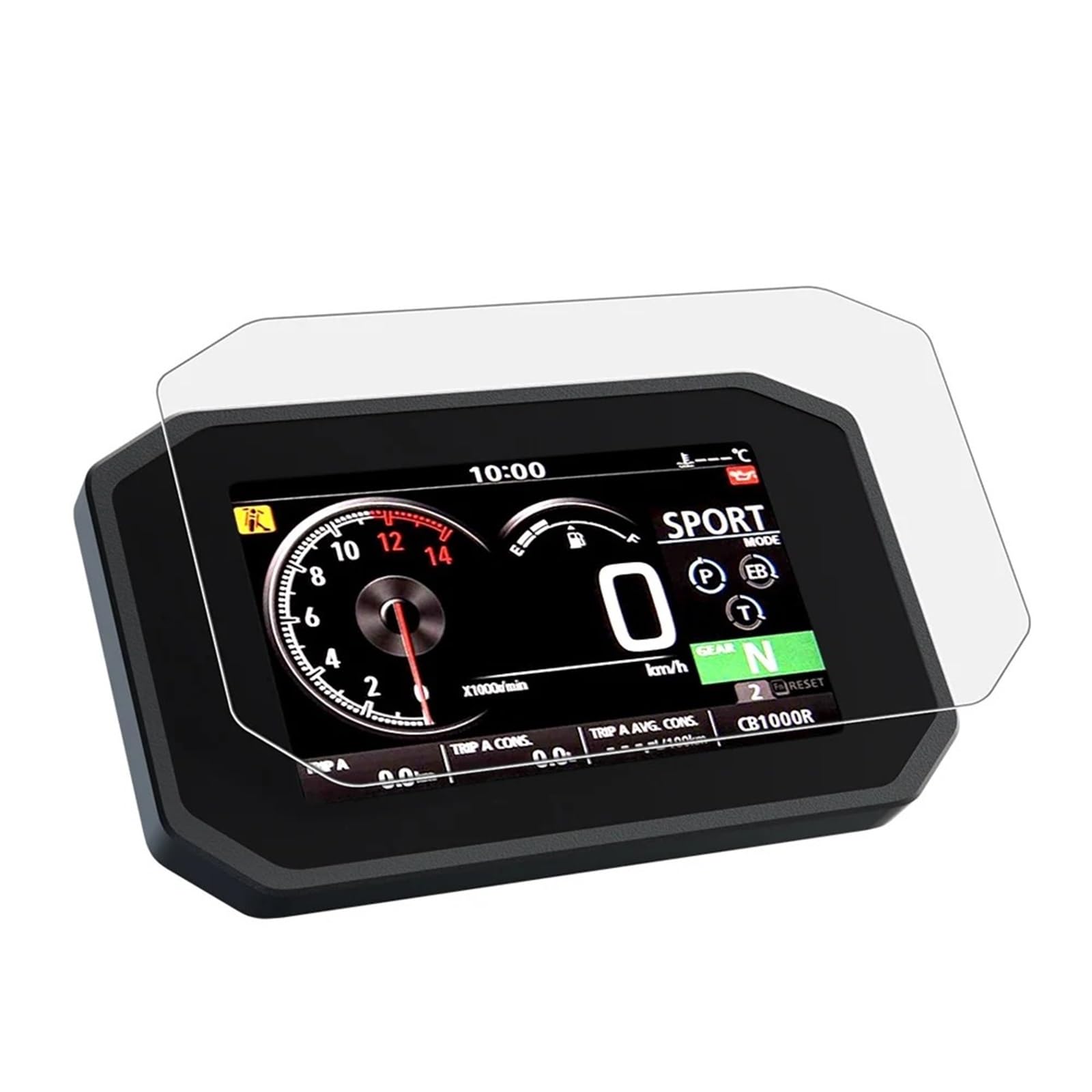 Für XL 750 2023-2024 XL750 Für Transalp Zubehör Armaturenbrett Displayschutzfolie Motorräder Kratzschutzfolie Dashboard Displayschutzfolie Motorrad(2 x pcs) von tusgt