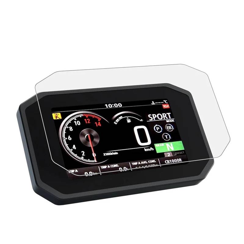 Für XL 750 2023-2024 XL750 Für Transalp Zubehör Armaturenbrett Displayschutzfolie Motorräder Kratzschutzfolie Dashboard Displayschutzfolie Motorrad(2 x pcs) von tusgt