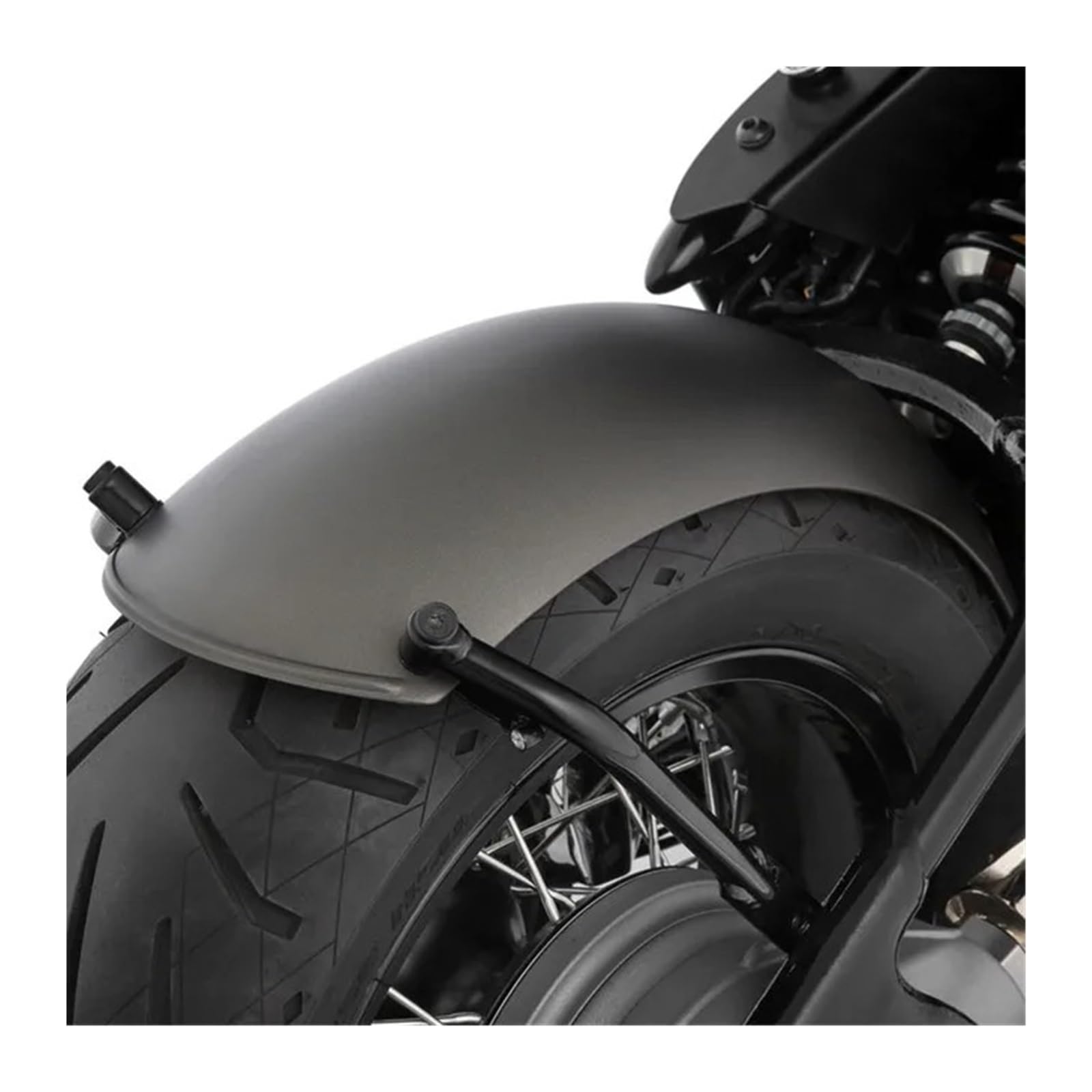 Motorrad-Kotflügel FÜR R18 2020 2021 2022 2023 3K Carbon Metall Hinterrad Kotflügel Kotflügel Spritzschutz Motorradabdeckung Motorrad-Kotflügel(Manhattan matteblack) von tusgt