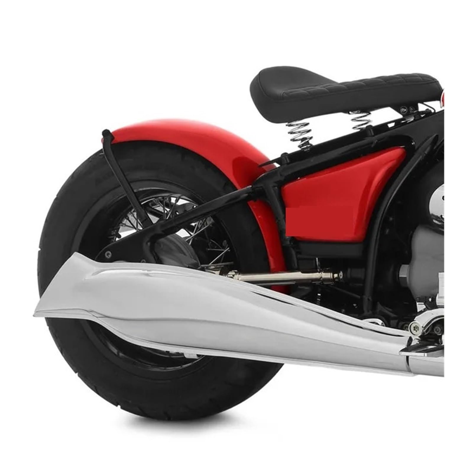 Motorrad-Kotflügel FÜR R18 2020 2021 2022 2023 3K Carbon Metall Hinterrad Kotflügel Kotflügel Spritzschutz Motorradabdeckung Motorrad-Kotflügel(Marsred Red) von tusgt