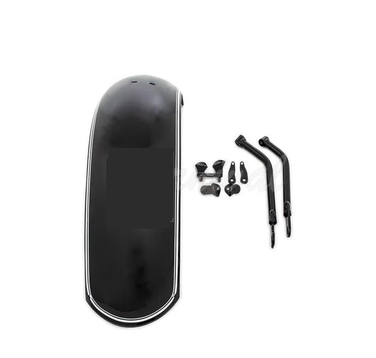 Motorrad-Kotflügel FÜR R18 2020 2021 2022 2023 3K Carbon Metall Hinterrad Kotflügel Kotflügel Spritzschutz Motorradabdeckung Motorrad-Kotflügel(Matte Black White) von tusgt