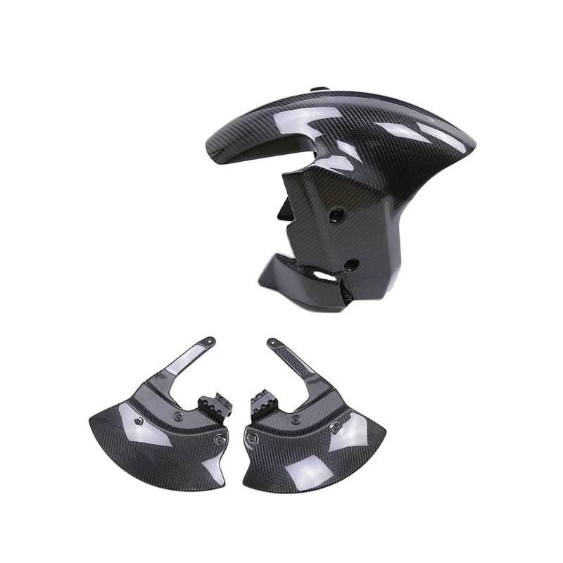 Motorrad-Kotflügel FÜR S1000RR FÜR M1000RR FÜR S1000R FÜR M1000R FÜR S1000XR 2024 2023 Reine 3K Volle Carbon Faser Motorrad Vorne Kotflügel Hugger Kotflügel Motorrad-Kotflügel(2 Twill Weave Glossy) von tusgt