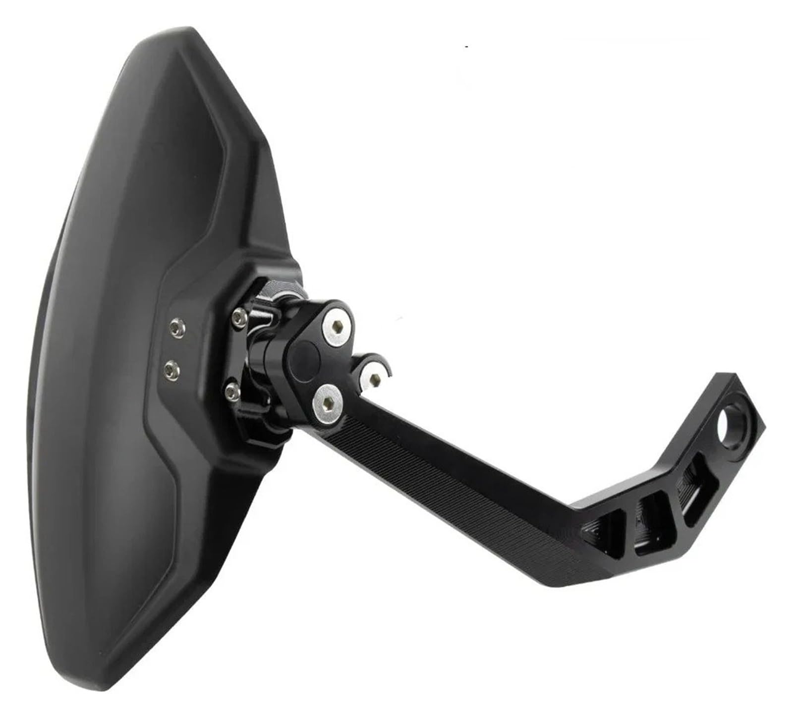 Motorrad-Kotflügel FÜR XADV 750 2024-2017 Motorrad Carbon Fiber Kotflügel Rad Splash Schutz Kotflügel Mit/ohne Kennzeichen Halterung Motorrad-Kotflügel(Black A) von tusgt