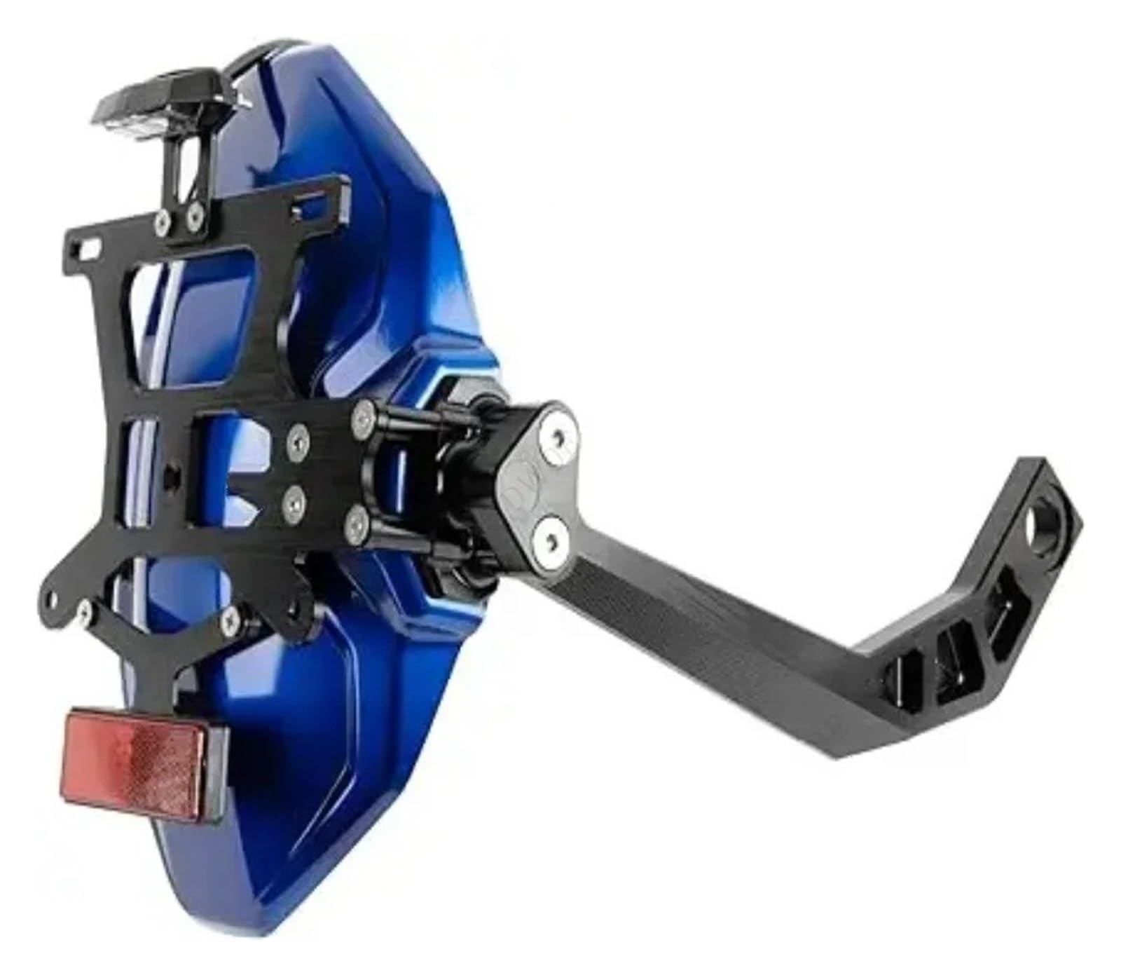 Motorrad-Kotflügel FÜR XADV 750 2024-2017 Motorrad Carbon Fiber Kotflügel Rad Splash Schutz Kotflügel Mit/ohne Kennzeichen Halterung Motorrad-Kotflügel(Blue B) von tusgt