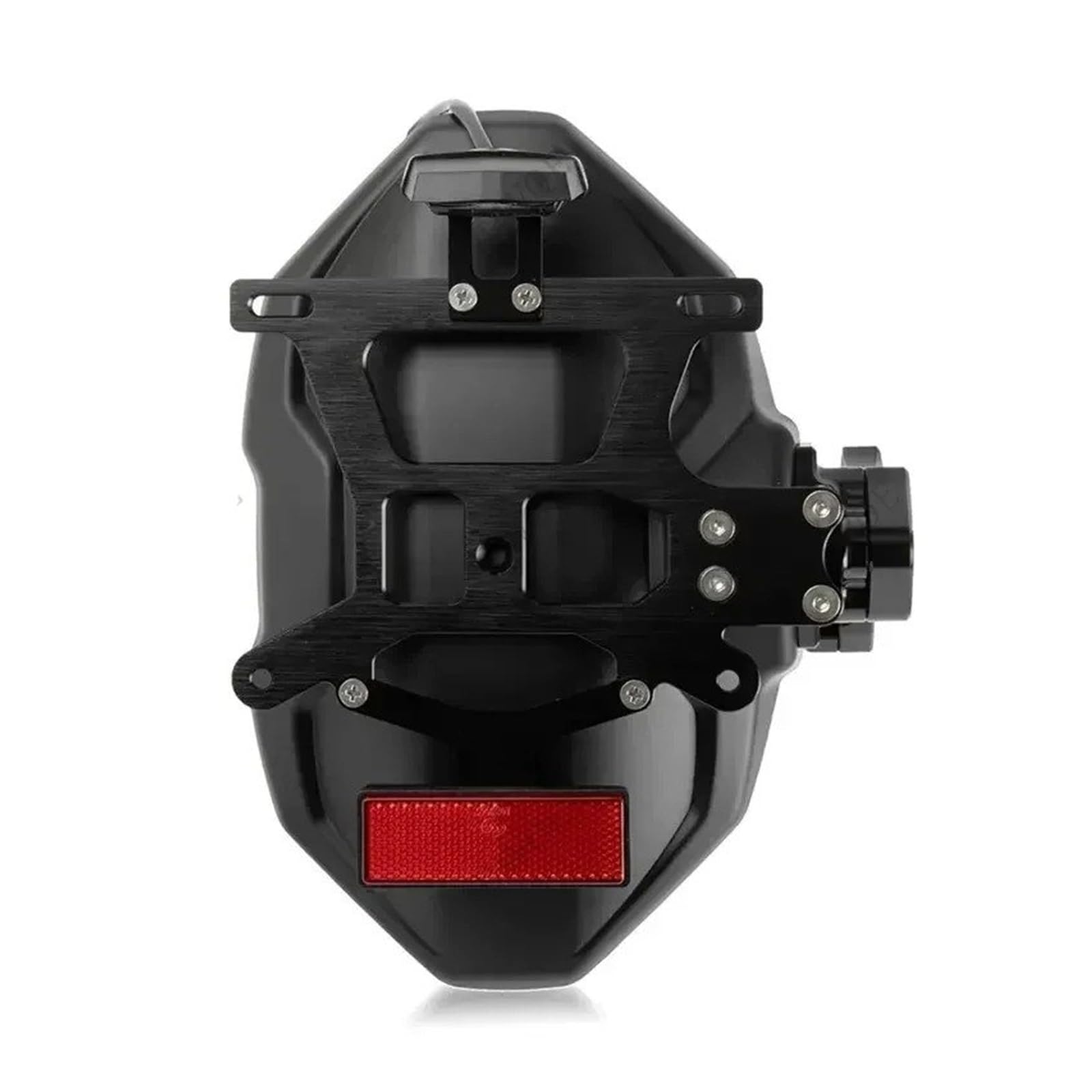 Motorrad-Kotflügel FÜR Xmax 250 300 Motorrad Carbon Fiber Kotflügel Rad Splash Schutz Kotflügel Mit/ohne Kennzeichen Halterung Motorrad-Kotflügel(Black B) von tusgt
