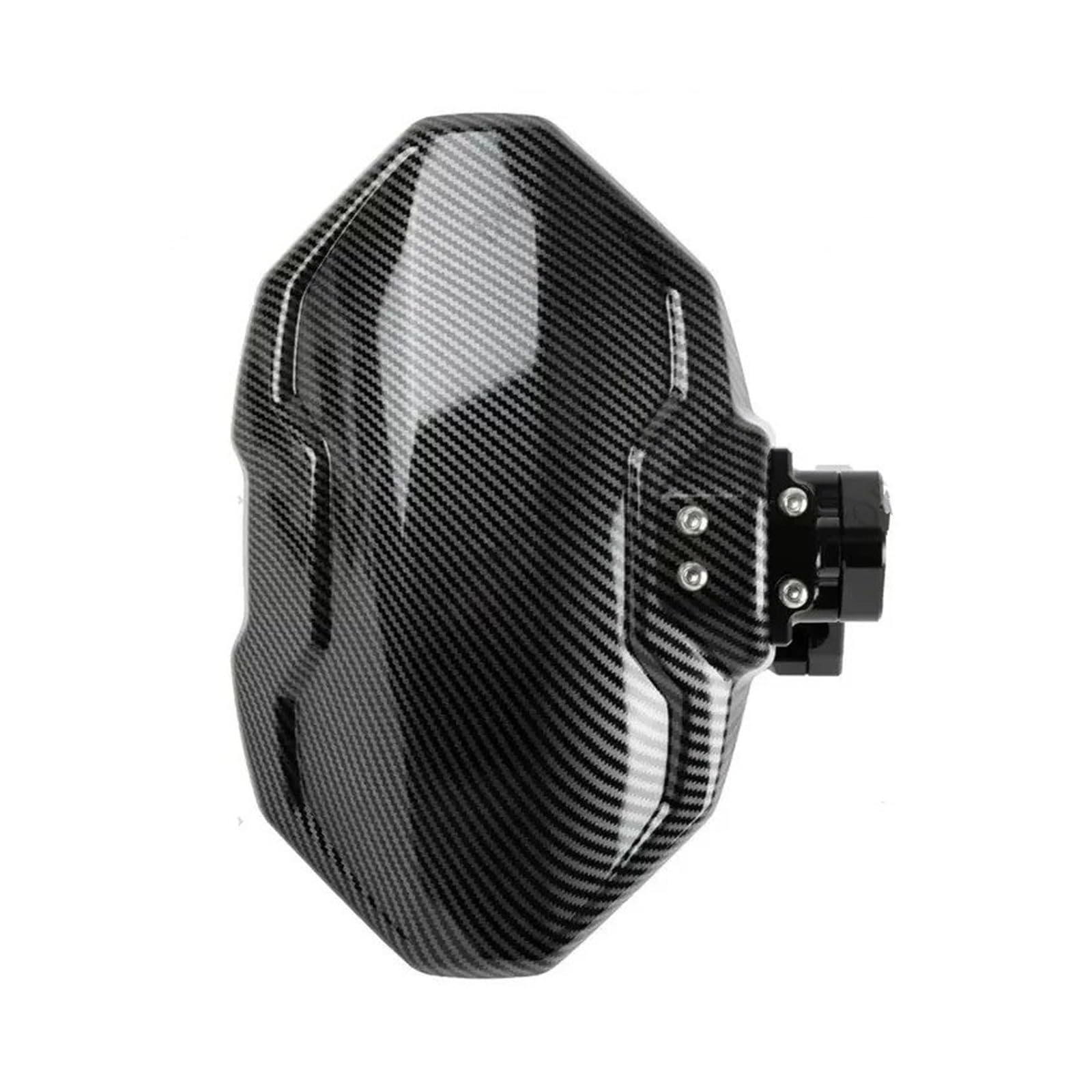 Motorrad-Kotflügel FÜR Xmax 250 300 Motorrad Carbon Fiber Kotflügel Rad Splash Schutz Kotflügel Mit/ohne Kennzeichen Halterung Motorrad-Kotflügel(Carbon Color A) von tusgt