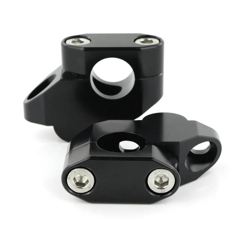 Motorrad Lenker Riser Für G310R 2017-2019 Motorrad Lenker Steigleitungen Montage Standard Bar Riser Verlängern Zurück Verschoben Motorrad Lenkererhöhung(Black) von tusgt