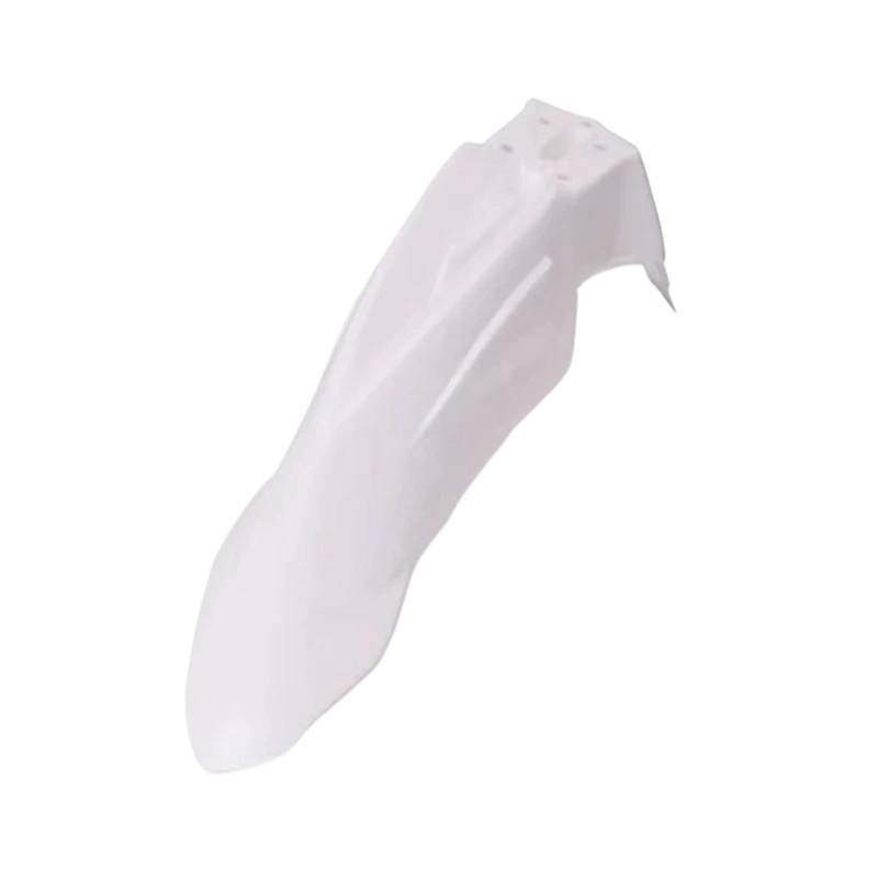 Motorrad Schutzblech Universelle Motorrad-Geländewagen-Modifikation Vorne Kotflügel Wasserplatte Kunststoff Geeignet Motorräder Kotflügel(White) von tusgt