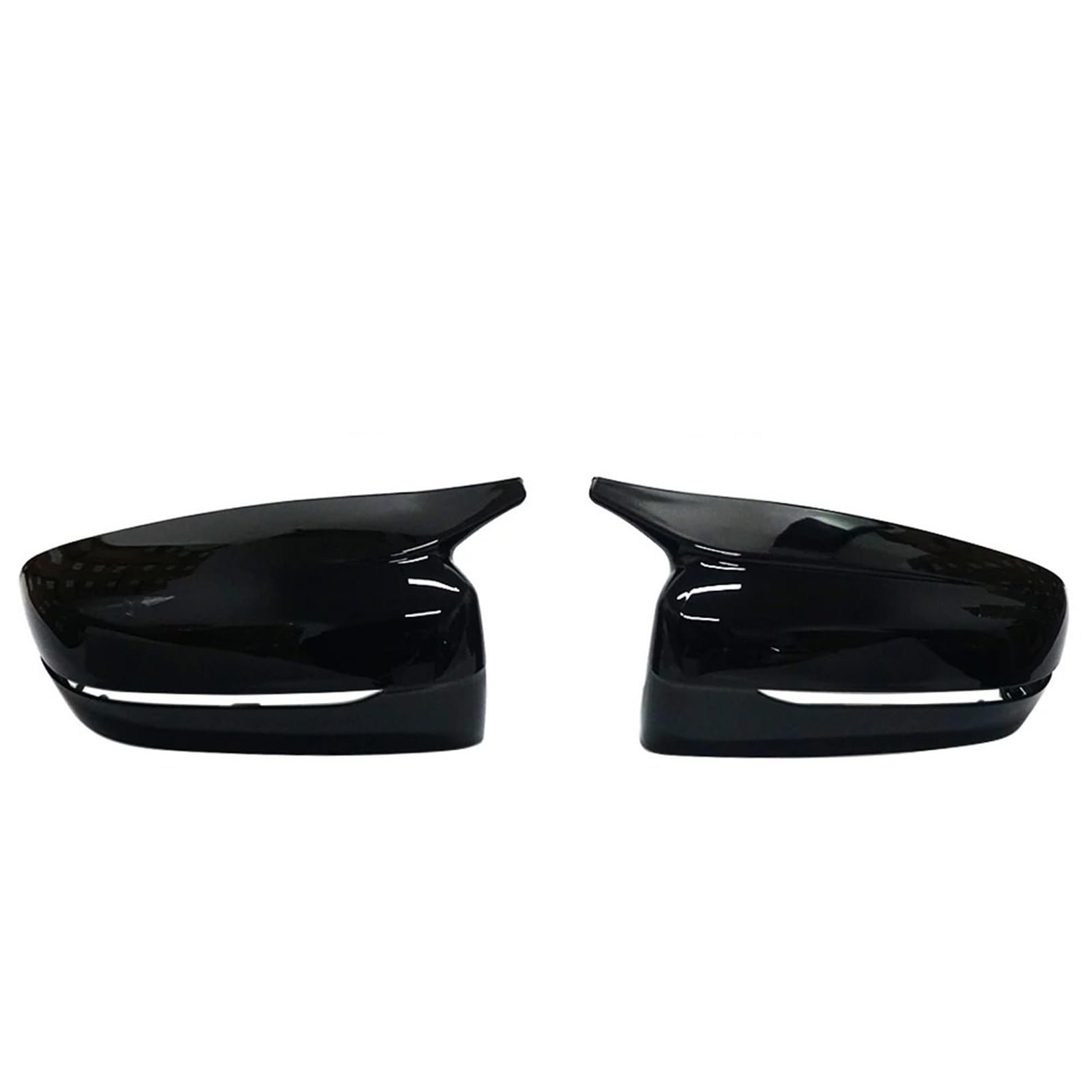 Rückspiegelabdeckung Für 3 Serie G20 G21 G28 320d 330e 330i 340i 2019-2022 2PCS Carbon Schwarz Außenseite Rückspiegel Abdeckkappe Auto Rückspiegel Kappe(Glossy Black) von tusgt