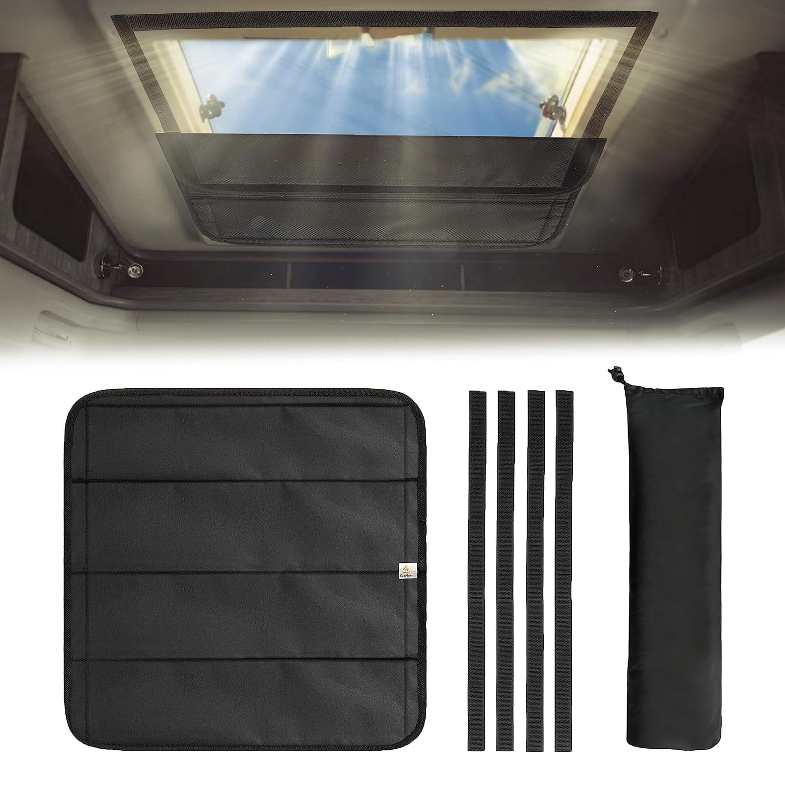 tuwiwol Faltbare Magnete RV Blackout Belüftung Abdeckung Für Max Air Vent Verdickt Oxford Stoff Tuch Max Air Vent Abdeckung Für Rv, 41 * 41 Magnete tuwiwol Faltbare Magnete RV Blackout Belüftung Abdeckung Für Max Air Vent Verdickt Oxford Stoff Tuch Max Air Vent Abdeckung Für Rv, 41 * 41 Magnete von tuwiwol