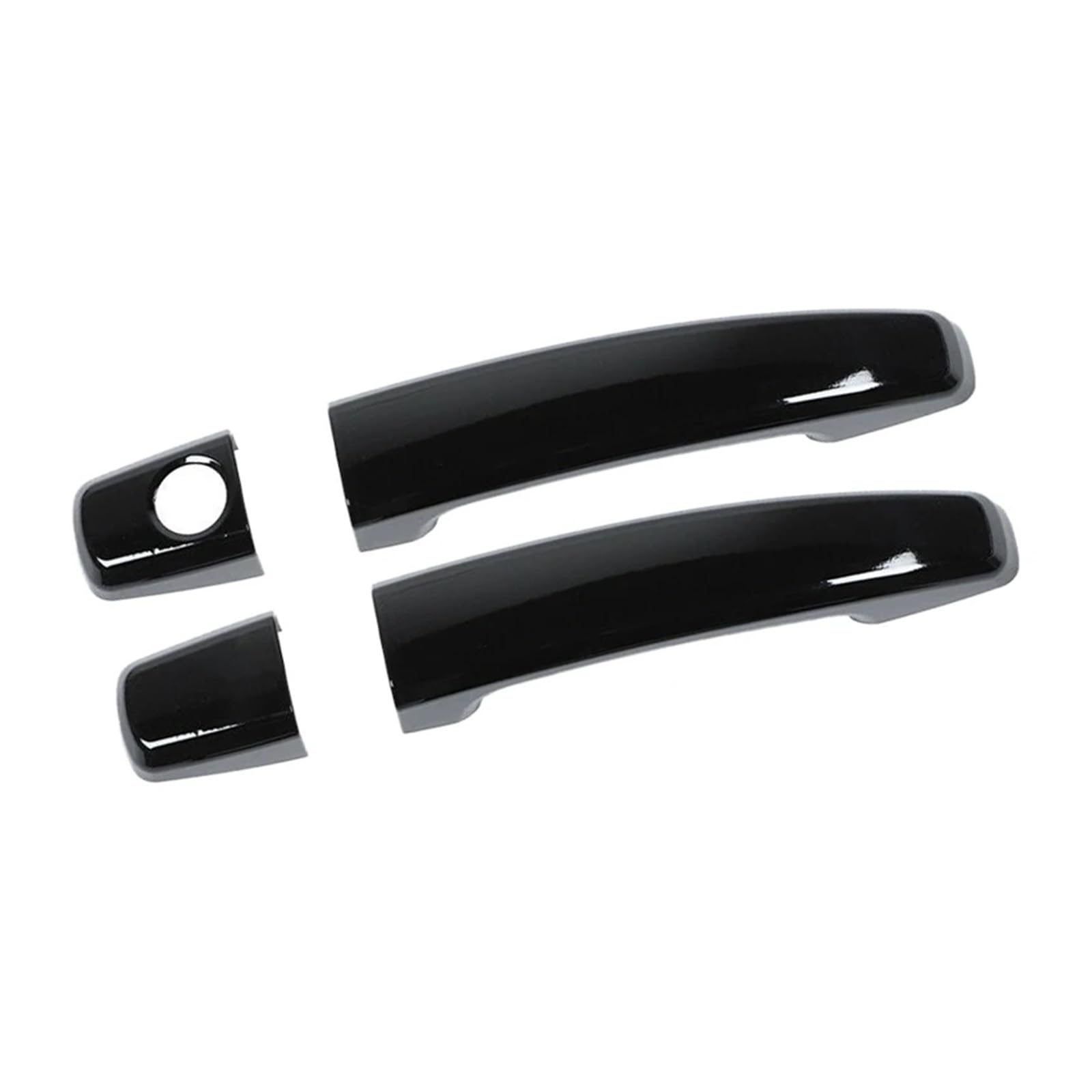 tuyda 1 Paar Auto-Seitentürgriff-Abdeckungsverkleidung, passend for Chevrolet, Camaro 2010–2015, Kappen-Set, schwarz, außen links und rechts Dekorative Auflage für Autotürgriffe tuyda 1 Paar Auto-Seitentürgriff-Abdeckungsverkleidung, passend for Chevrolet, Camaro 2010–2015, Kappen-Set, schwarz, außen links und rechts Dekorative Auflage für Autotürgriffe von tuyda