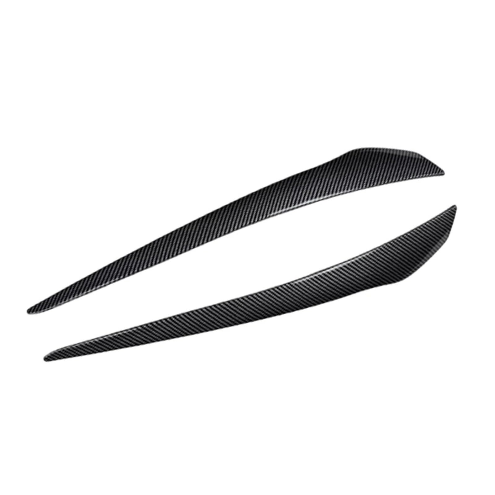 tuyda 1 Paar Scheinwerfer-Augenlid-Augenbrauen-Abdeckungs-Ordnung passend for 3er-Serie E92 E93 LCI 2010–2012 Scheinwerfer-Augenbrauenschutz(Carbon Fiber Style) von tuyda
