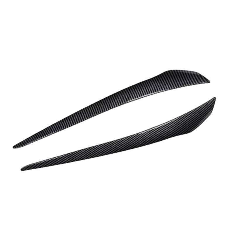 tuyda 1 Paar Scheinwerfer-Augenlid-Augenbrauen-Abdeckungs-Ordnung passend for 3er-Serie E92 E93 LCI 2010–2012 Scheinwerfer-Augenbrauenschutz(Carbon Fiber Style) von tuyda