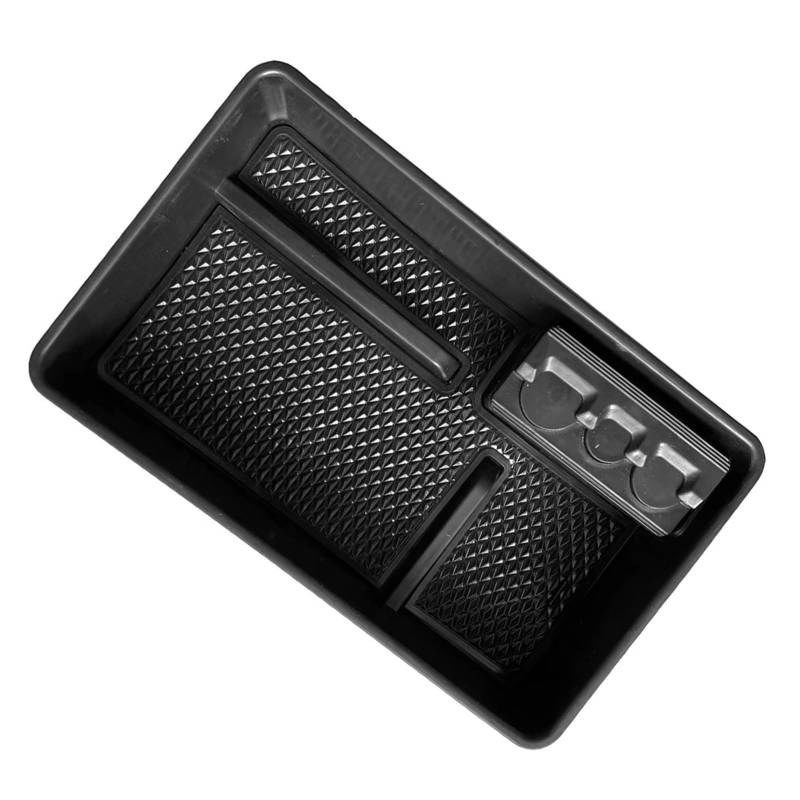 tuyda 1 Stück Mittelkonsolen-Armlehnen-Aufbewahrungsbox, passend for Nissan, Altima 2019–2022, zentrale Beflockung, Aufbewahrungsbox, Tablett-Zubehör Ablagefach für die Armlehne des Fahrzeugs von tuyda