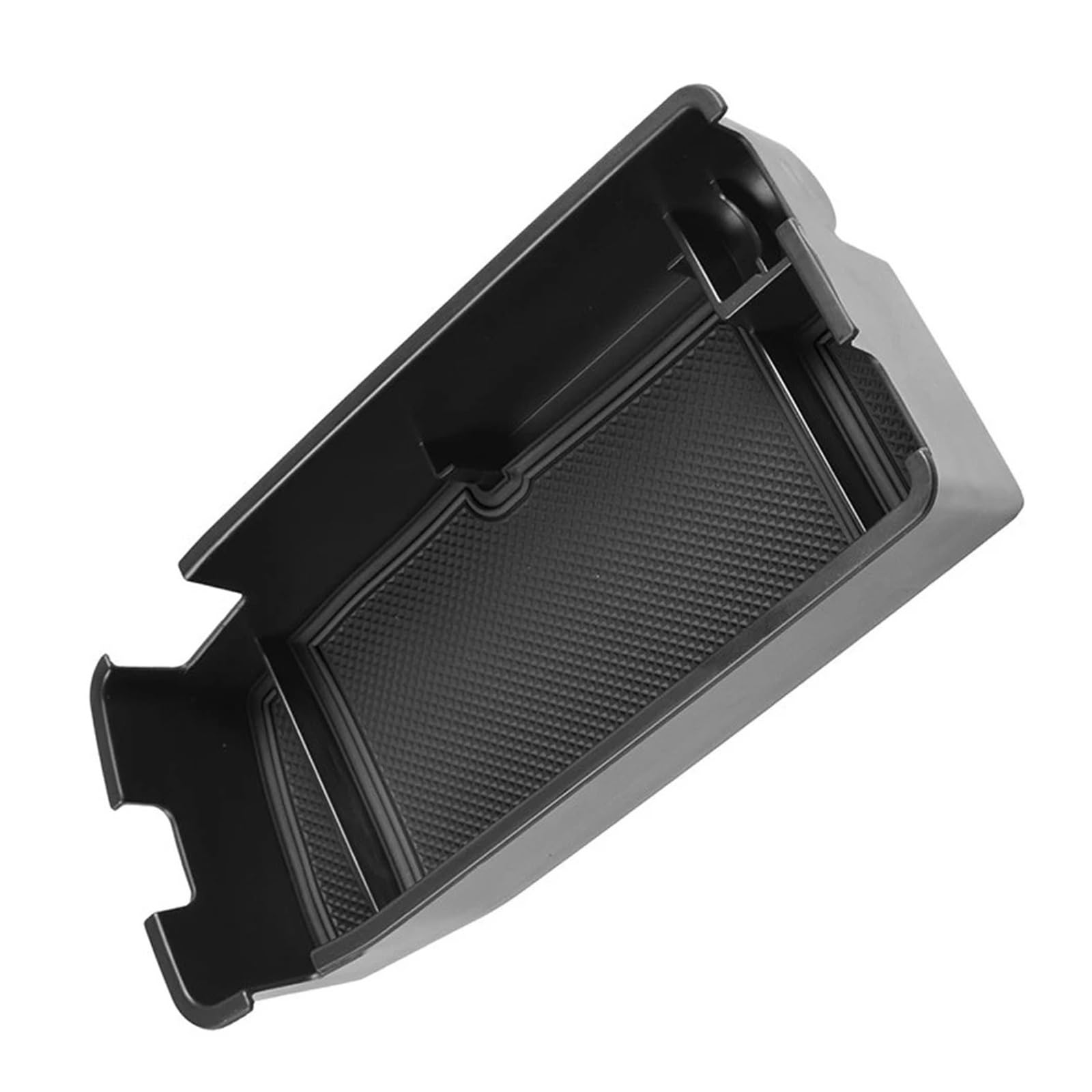 tuyda 1 Stück Mittelkonsolen-Aufbewahrungsbox, passend for Chevrolet, Bolt EUV EV 2022–2023, Zubehör-Tablett, Organizer, Armlehnen-Hilfsmittel Ablagefach für die Armlehne des Fahrzeugs(Black) von tuyda