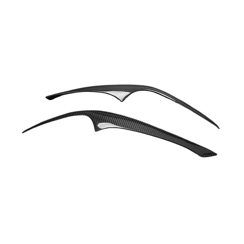 tuyda 2 Stück Scheinwerfer-Augenlidabdeckung, dekorativer Aufkleber, passend for Hyundai, Coupé 2003–2005, Auto-Frontlicht-Augenbraue Scheinwerfer-Augenbrauenschutz von tuyda
