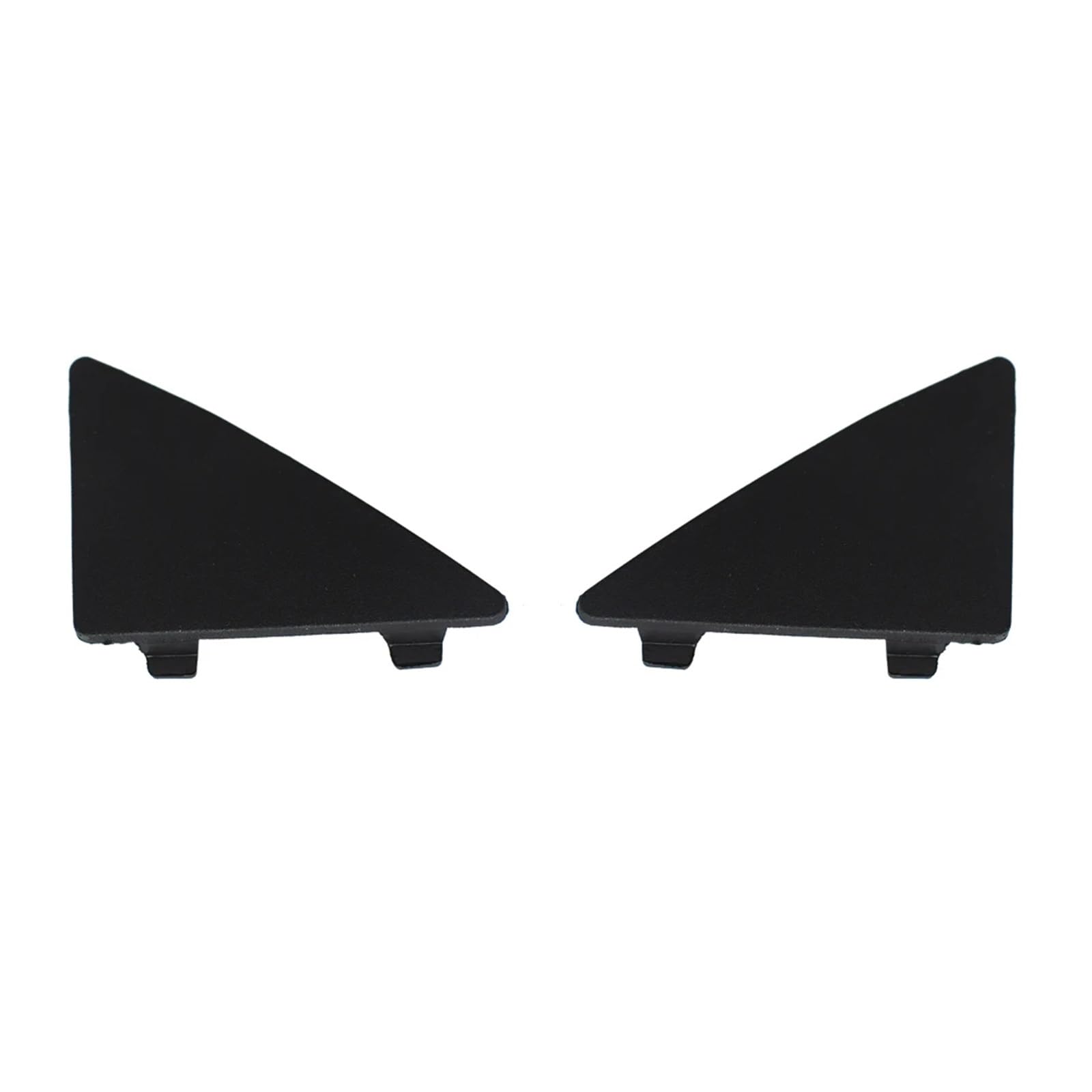 tuyda Abdeckung for Abschlepphaken der vorderen Stoßstange, passend for Mazda, 3 Axela 2014–2016 BHN1-50-101 BHN1-50-102 Kappe, unterer Kühlergrill, dreieckige Zierkappen Auto-Abschlepphaken-Schutz von tuyda