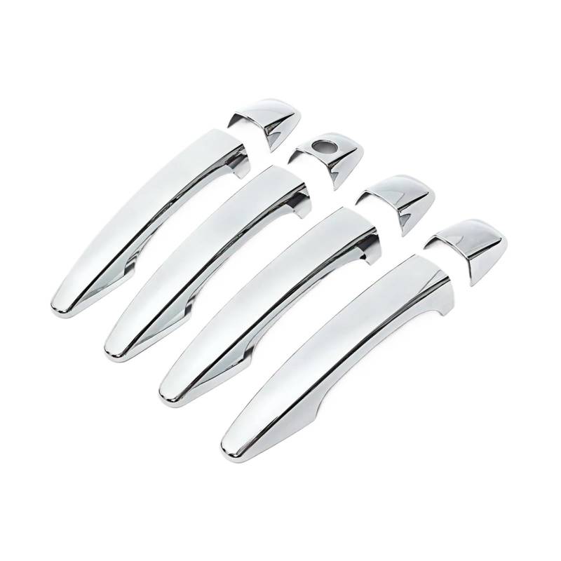 tuyda Aufkleber for Autotürgriffabdeckung, passend for Toyota, Mark X 2010–2016, Chrom-Styling-Zubehör Dekorative Auflage für Autotürgriffe von tuyda