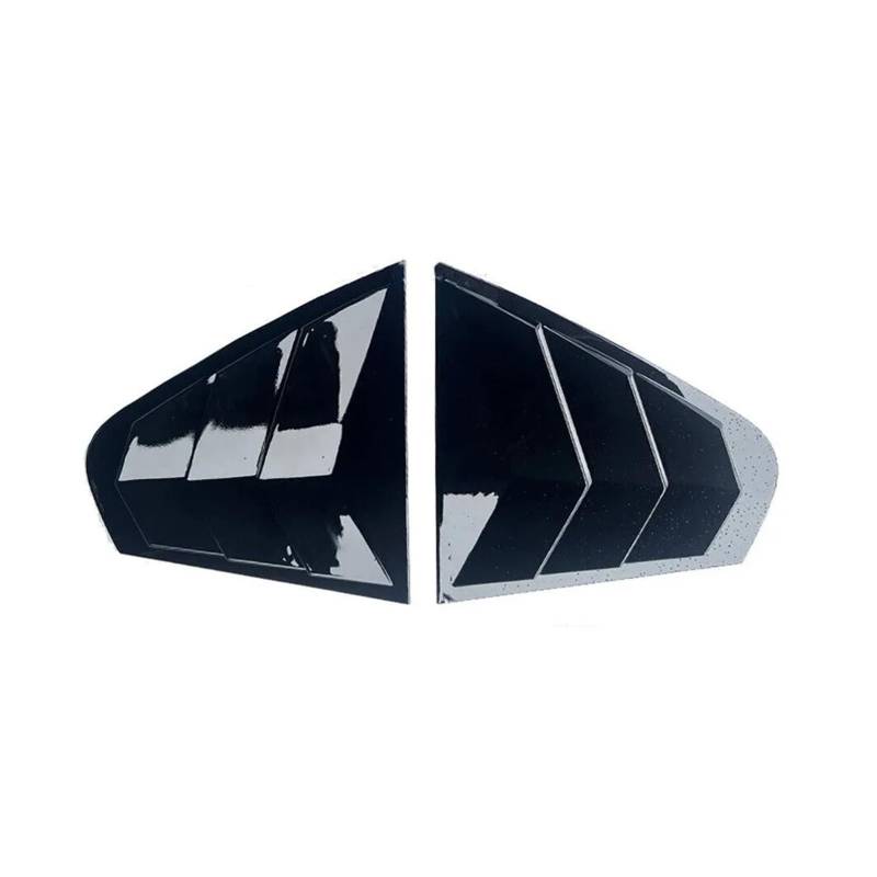 tuyda Aufkleber for die Blendenabdeckung, passend for Volkswagen, passend for Jetta MK6 2012–2018, Zubehör for die Seitenlüftungsschaufel for die Heckklappe Dekorative Abdeckung für Heckscheibengrill( von tuyda