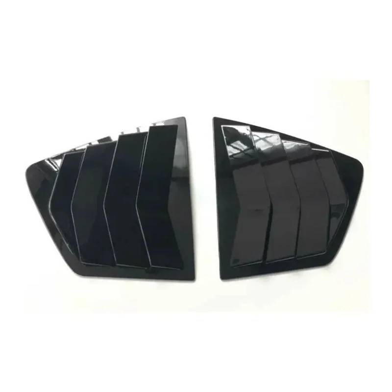 tuyda Aufkleber for die Seitenverkleidung der Heckklappe, passend for Accord 8. Limousine 2008–2013 Dekorative Abdeckung für Heckscheibengrill(Gloss Black) von tuyda