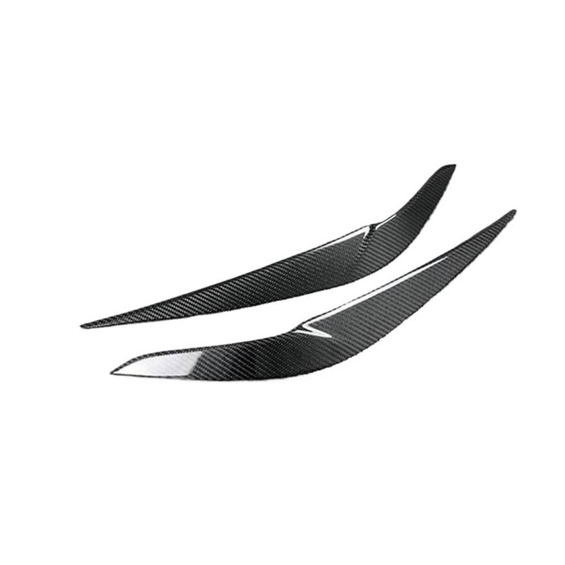 tuyda Auto Dekorative Front Lampe Augenbraue Aufkleber,Fit for X1 F48 20i Sdrive 25i Xdrive 2016-2019 Scheinwerfer Abdeckung Augenlid Scheinwerfer-Augenbrauenschutz von tuyda