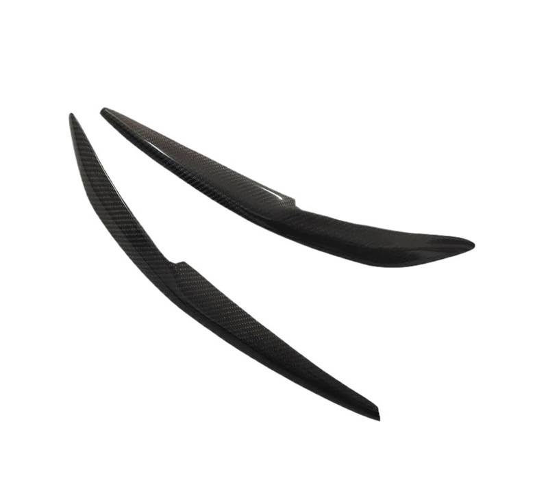 tuyda Auto Front Lampe Dekorative Augenlider Abdeckung,Fit for Mazda, 6 2014-2016 M6 Scheinwerfer Augenbrauen Scheinwerfer-Augenbrauenschutz von tuyda
