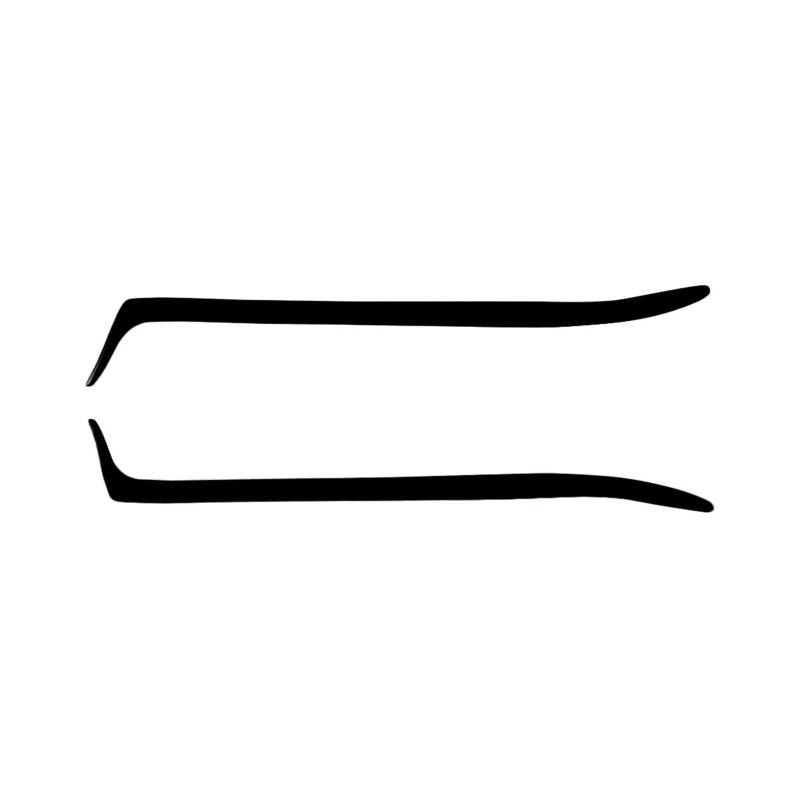 tuyda Auto-Frontscheinwerfer-Augenlid-Augenbrauenabdeckung, passend for 3er M3 E36 1992-1998 Scheinwerfer-Augenbrauenschutz(Black) von tuyda