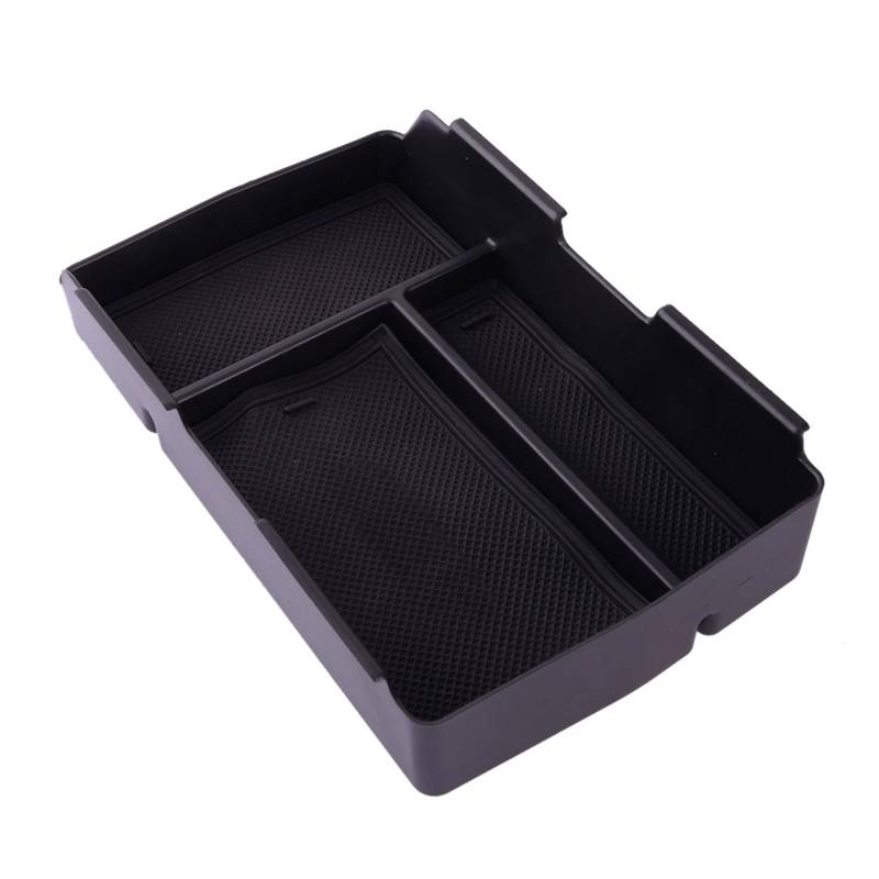 tuyda Auto-Mittelkonsolen-Armlehnen-Aufbewahrungsbox, passend for CR-V, 2023, schwarzer Tablett-Organizer Ablagefach für die Armlehne des Fahrzeugs von tuyda