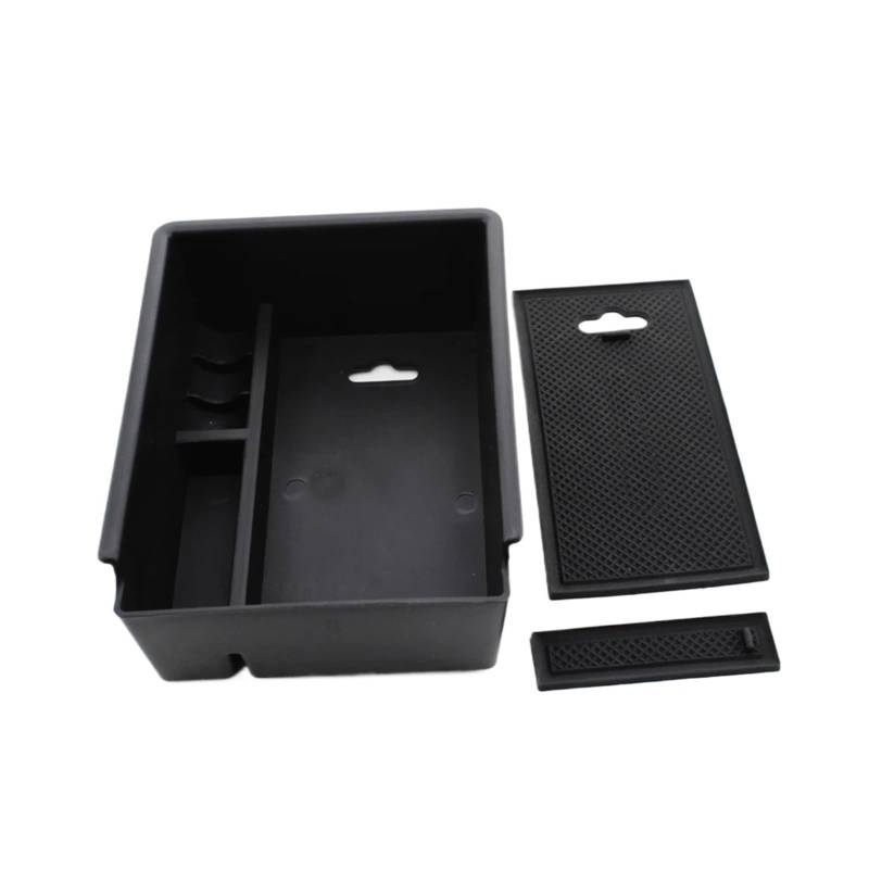 tuyda Auto-Mittelkonsolen-Armlehnen-Aufbewahrungsbox, passend for Mitsubishi, Outlander 2019+, Innen-Organizer, Handschuhfach-Halter Ablagefach für die Armlehne des Fahrzeugs von tuyda