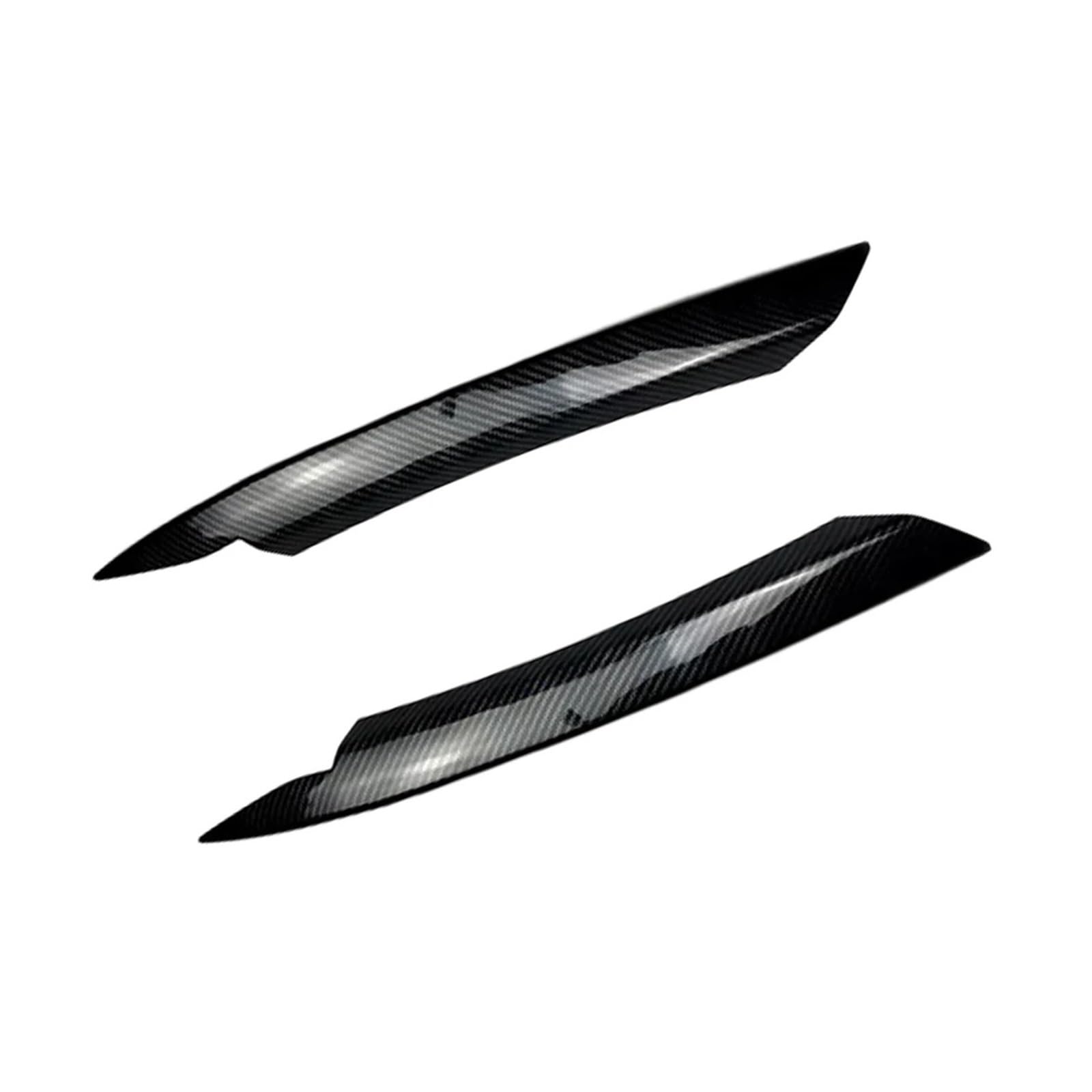 tuyda Auto Scheinwerfer Augenbraue Augenlid Abdeckung Trim,Fit for Volkswagen,Fit for VW,Fit for Passat B7 2010-2014 Scheinwerfer-Augenbrauenschutz(Carbon Fiber Style) von tuyda