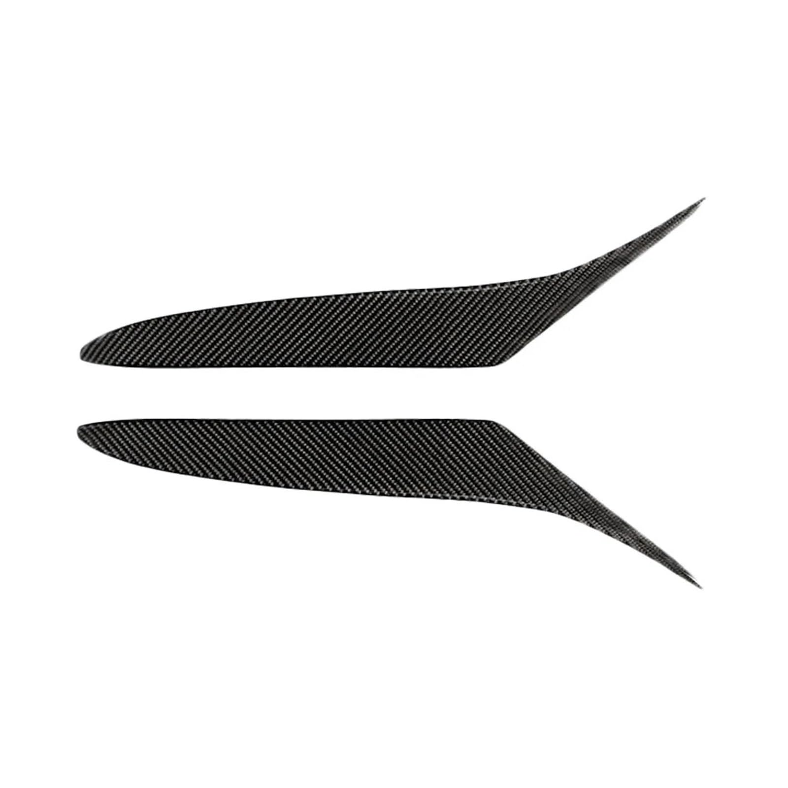 tuyda Autoscheinwerfer-Augenbrauen-Augenlider-Aufkleber, passend for Mazda, RX8 Coupé 2004–2008 Scheinwerfer-Augenbrauenschutz(Carbon Fiber) von tuyda