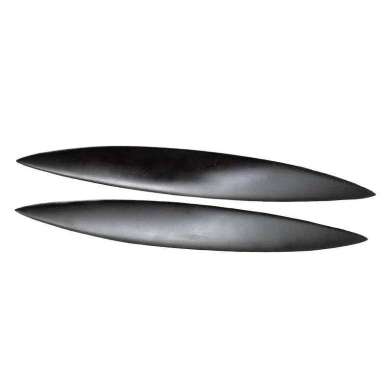 tuyda Autoscheinwerfer-Augenbrauenabdeckung, passend for Infiniti, G35 V35 Limousine 2002–2007, Grundierung for vordere Lampenstab-Augenlider Scheinwerfer-Augenbrauenschutz(Fiber glass) von tuyda