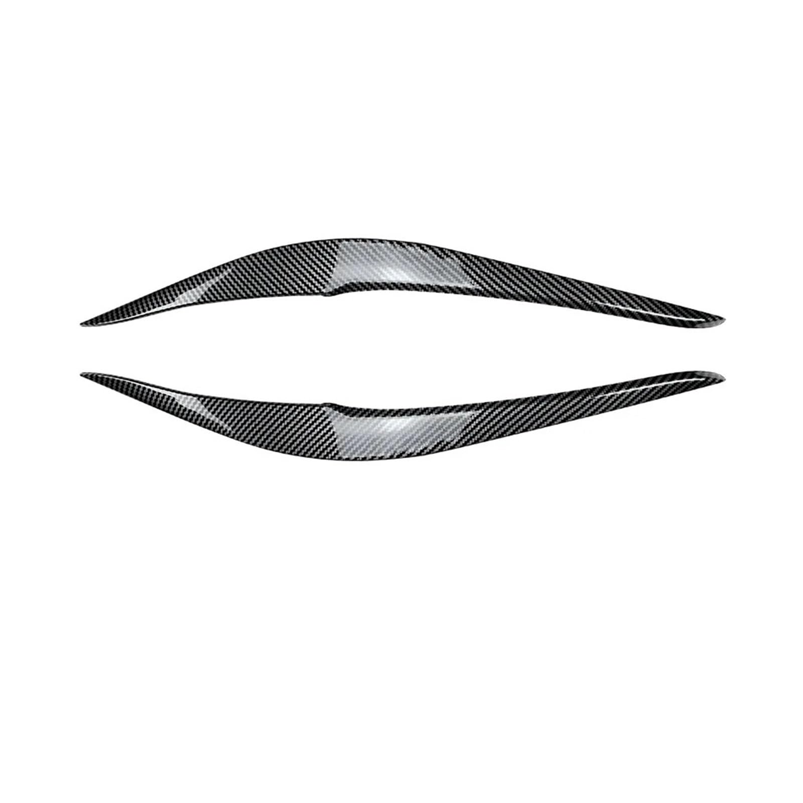tuyda Autoscheinwerfer-Augenlid-Abdeckungsaufkleber, passend for 2er F22 F23 220i 228i 230i M235i M240i 2015–2019 Scheinwerfer-Augenbrauenschutz(Carbon Look) von tuyda