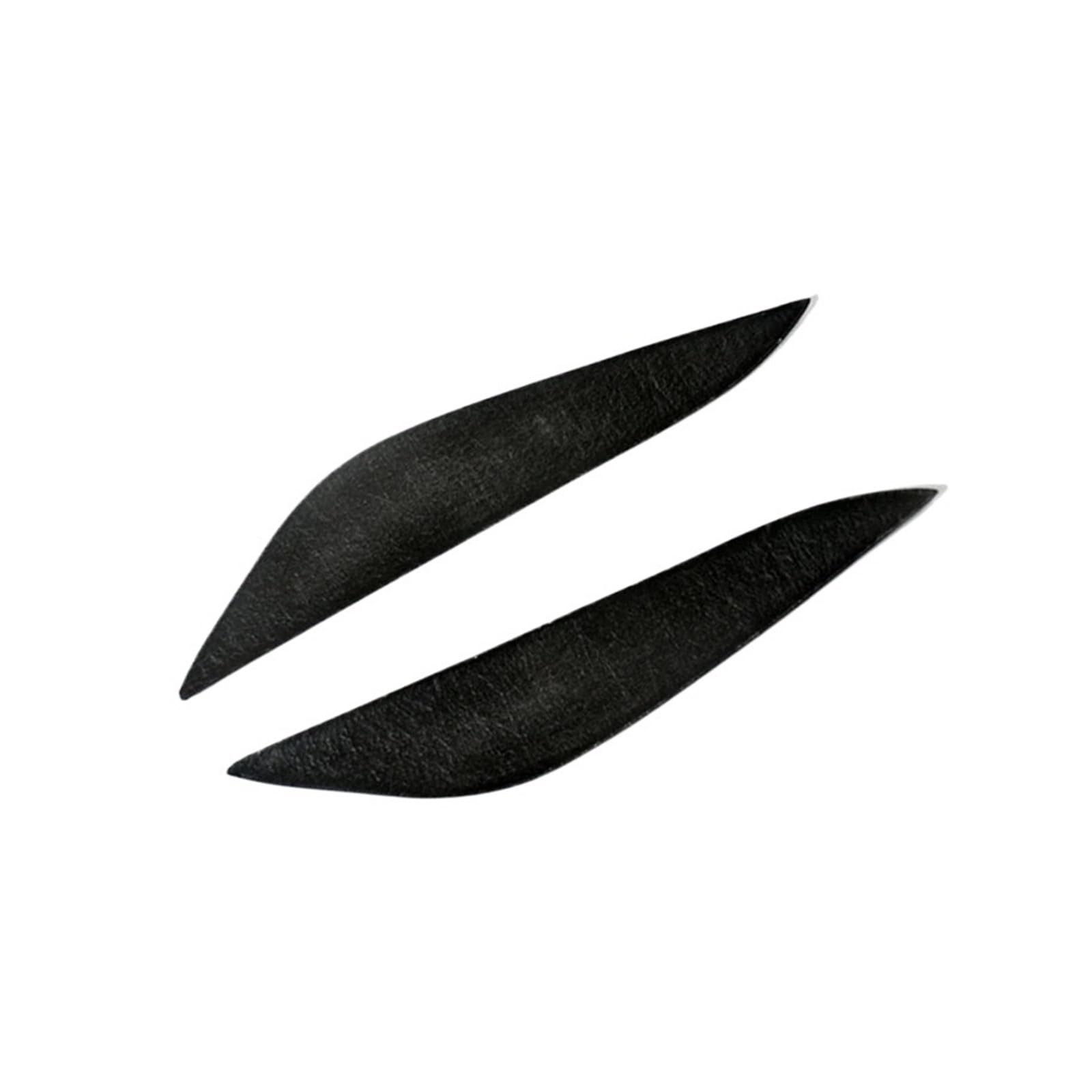 tuyda Autoscheinwerferabdeckung Augenbrauen Frontlampenaufkleber Augenlid, passend for Modell 3 Modell Y 2017-2021 Scheinwerfer-Augenbrauenschutz(Carbon forge) von tuyda