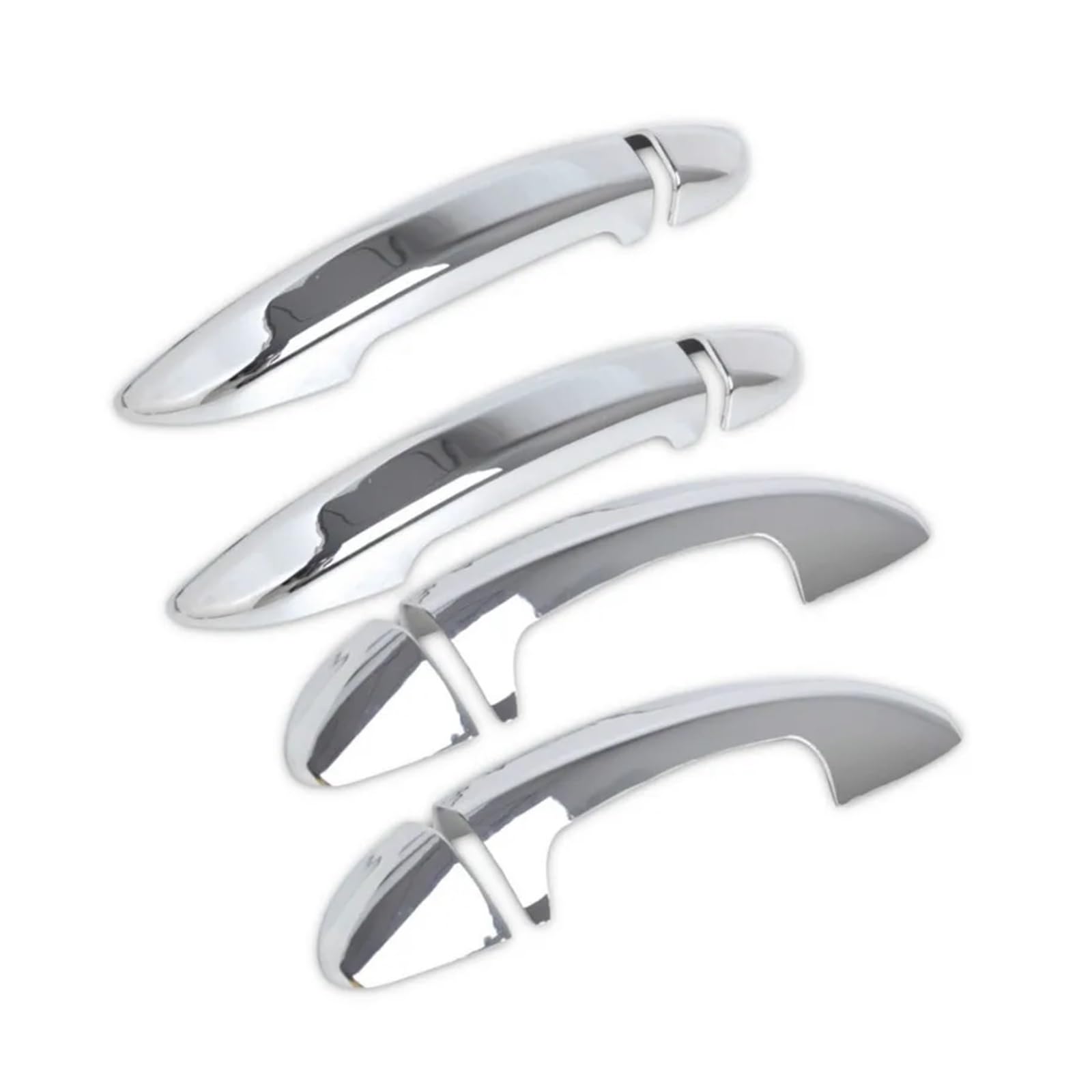 tuyda Autotürgriffabdeckungsverkleidung, passend for Volkswagen, passend for Passat, CC B6 B7 3c B7.5 7.5 2007–2016, Styling-Zubehör, glänzendes schwarzes Chrom Dekorative Auflage für Autotürgriffe(Si tuyda Autotürgriffabdeckungsverkleidung, passend for Volkswagen, passend for Passat, CC B6 B7 3c B7.5 7.5 2007–2016, Styling-Zubehör, glänzendes schwarzes Chrom Dekorative Auflage für Autotürgriffe(Si von tuyda